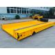 Yellow AGV Transfer Cart High Running Accuracy For Factory Automation
