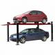 220V Four Post Parking Lift Motor Drive 2 Level Parking System