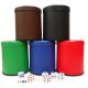 Leather Dice Cup With Mini Camera / Casino Magic Dice Inside See Through The Dice By Video Phone