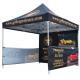 Waterproof Advertising Canopy Tents , Hexagonal Steel Frame Outdoor Canopy Tent