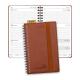 OEM Small Size 6.75x4.25in Daily Weekly Planner 2023 2024 Diary Wire O Binding
