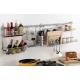 304 Stainless Steel Kitchen Spice Rack Wall Mounted With Brush Polishing Finish