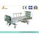 Aluminum Alloy Double Manual Cranks Medical Hospital Beds With Shoes Holder (ALS-M251)