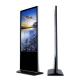 UHD 4K LED 43 inch floor Stand LCD digital advertising player signage