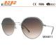 Sunglasses with metal frame, new fashionable design style, UV 400 Protection Lens