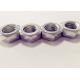 Industrial Galvanized Hex Nut , M10 Fine Thread Nut For Steel Roof Constructions