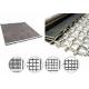 Bbq Grill Net Corrugated Crimped Wire Mesh Stainless Steel Stable Structure
