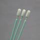 Thermal Bonded 165mm Foam Tip Cleaning Swabs For Deep Hole