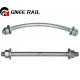 Square Head Oval Neck Button Head Fasteners In Railway Track