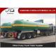 Fudeng 3 Axles Max 25Tons / 60m3 / 60000Liters Lpg Propane Tanker  , LPG Transport Trailer
