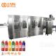 3 In 1 Juice Bottling Machine , High Output Hdpe Small Scale Bottle Filling Machine