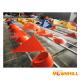 Multiple Colors Fiberglass Rock Climbing Volumes Indoor ISO9001 Approved