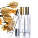 2ml 3ml 5ml custom small round empty luxury glass bottling perfume oil spray sample bottle