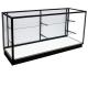 Commercial Retail Store Glass Display Case Cabinet Chain Floor Wood