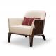Wooden Leisure Living Room Modern Arm Chair with Ottoman  W006SF11B