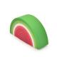 Watermelon Shape EN71 Rainbow Stack Toy FBA Free Silicone Baby Stacker