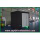 Inflatable Photo Booth Hire Club Led Black Inflatable Photo Booth , Foldable Portable Photo Booth
