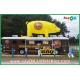 BBQ Shop Custom Inflatable Products L5m Giant Yellow Inflatable Advertising Pig