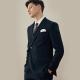 Men's Wedding Formal Wear Standard Size Suit Jacket in 3-Piece Luxury Business Office