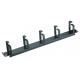 1U Rack Network Cable Management Bar Horizontal Cable Organizer Easy Uninstall YH4032