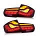 Modified M4 GTS LED Taillight Assembly for F30 BMW 3 Series 36W OE No. 210102104