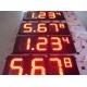 Gas Station LED Gas Price Signs / LED Digital Number Outdoor Waterproof IP65