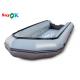 Ce Certificate Pvc Rowing Boat Raft Fishing Inflatable With Air Deck