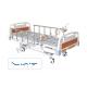 Manual Three Function Medical Hospital Bed With 5 Inch Silent Caster