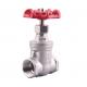 1-8 Customized Support Heavy Duty Stainless Steel Female x Female Thread Gate Valve