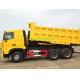 6x4 A7 Sinotruk 10 Wheel Dump Truck 20m3 Front Lifting U Type Conatiner For 40-50t Load