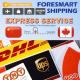 China To Canada UPS DHL Express International Courier
