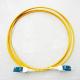 LC-LC singlemode  PVC fiber optic patch cord for Test equipment