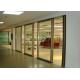 Office Folding Glass Block Partition Walls 680 / 1230 Width 2000 / 4500 Height