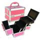 Quick Delivery Aluminium Makeup Case Customized Size For Home / Travel / Shopping