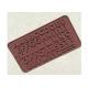 English Alphabet Silicone Chocolate Molds Heat - Resisting With Environmental Protection