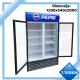 Family supermarket Commercial Two door glass door freezer Drinks fridge affordable
