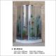 6mm Colorful Tempered Glass Shower Enclosure Room for Hotel / Home Bathroom
