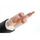 XLPE Insulated Low Voltage Power Cable , Copper Conductor 4 Core Power Cable