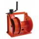 Orange Heavy Duty Hand Lifting Winch Manual Hand Winch For Boat