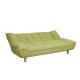 Bright Yellow Color Functional Sofa Bed Dacron Cashmere - Like Cover