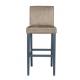 Beech wood fabric upholstery barstool/counter stool,fashion wooden barstool