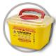 5 Litre Sharps disposal container, Sliding Lid, Red,Sharps Container  | WinnerCare