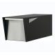 Black or White Surealong Garden Mailbox with Large Opening and Post Included