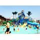 Customized Aqua Park Equipment Adults Gigantic Water House For 5-20 Visitors