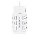 6 outlet UL and CUL Tested Power Strip 1.5ft 3*14SJT Cord with Switch, Surge