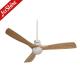 12 Watt LED Decorative Fans Ceiling With Wooden Blades CCC Approved