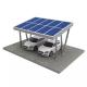 Q235B Mounting Steel Solar Panel Support Structure For Car Power Charging