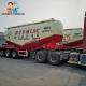 Air Suspension FUWA Axles Dry Bulk Tanker Trailer Used To Transport  Bulk Cement Powder