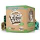 Fabric Dog Waste Poop Bags Holder /  Pet Poop Bag Dispenser With Carabiner Clip