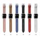 22mm Silicone Leather Watch Strap for iWatch Series 6 5 4 3 2 1 SE Luxury and Durable